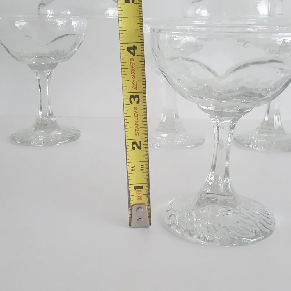 Libbey Chivalry Shallow Champagne Glasses
